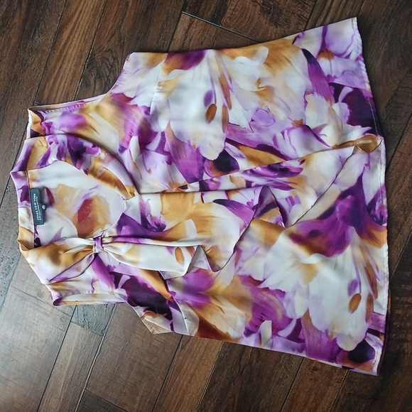 Jones New York 10P Floral Blouse & Skirt Set - LAST CHANCE DONATING 5/31/24!!! - Picture 2 of 8
